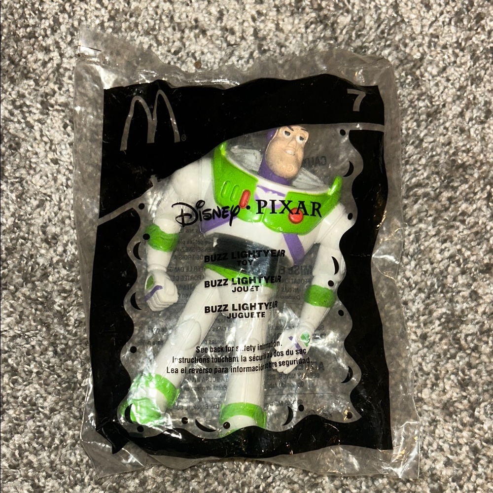 Buzz Lightyear Toy - Green and White